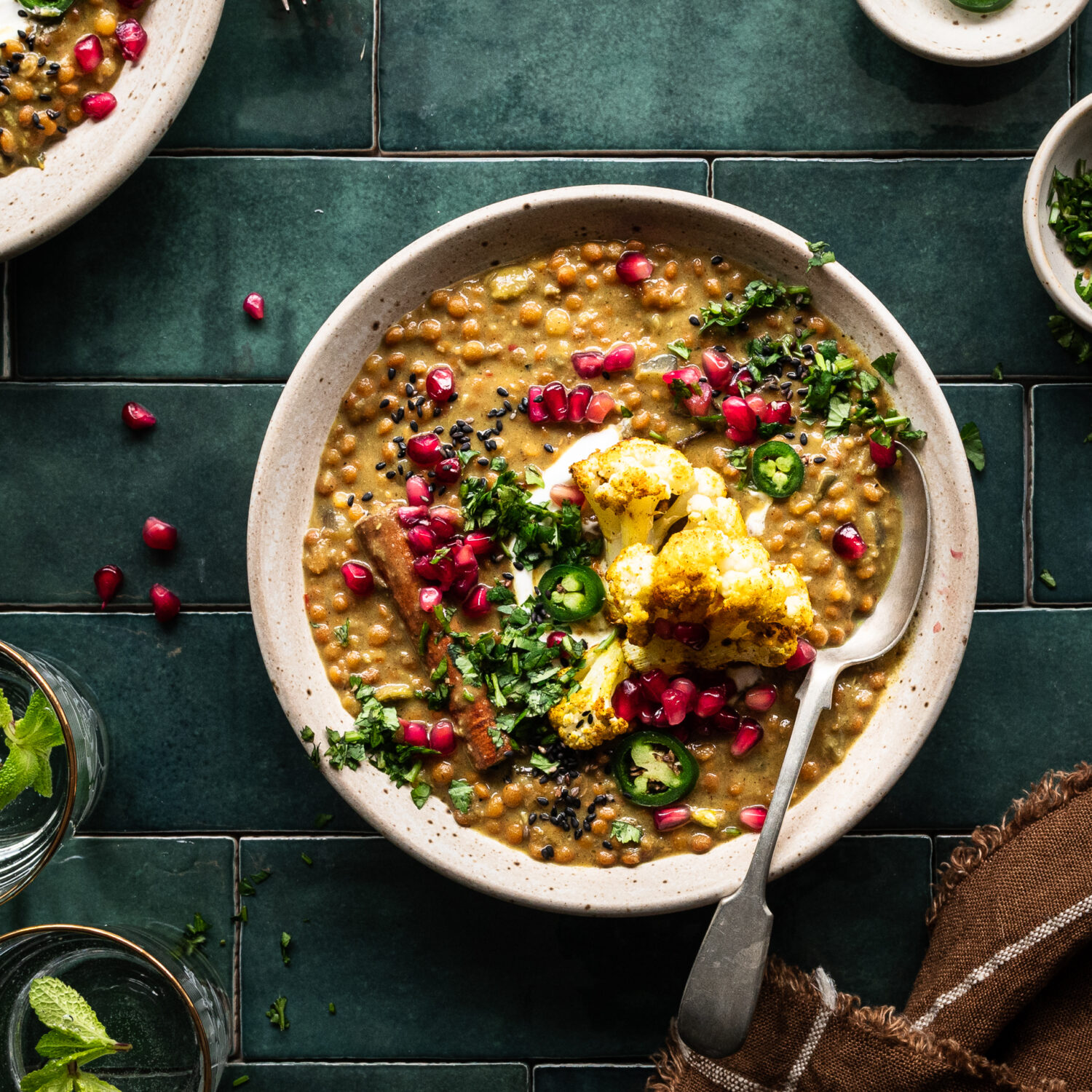 Simple Brown Lentil Dal