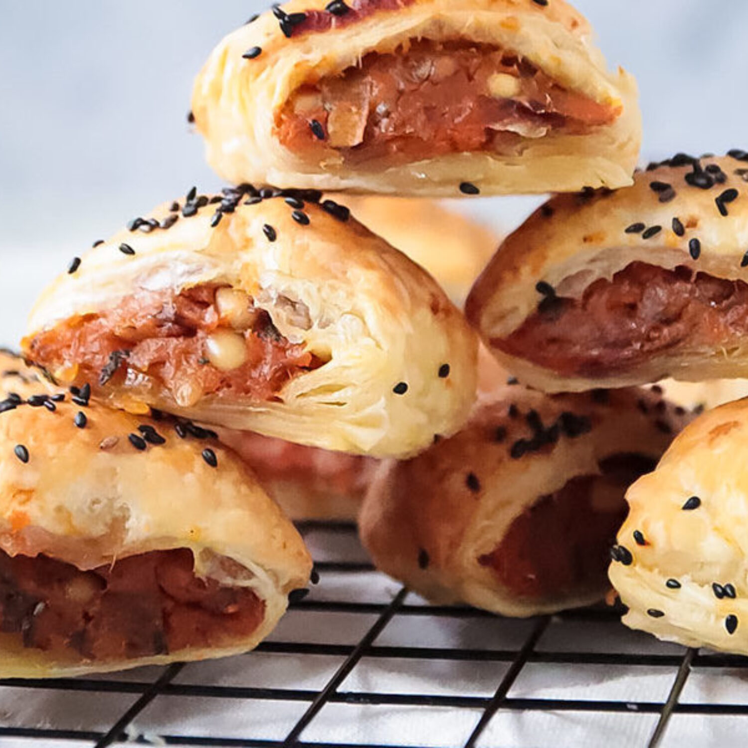 Sweet potato, Pine Nut and Sage Rolls