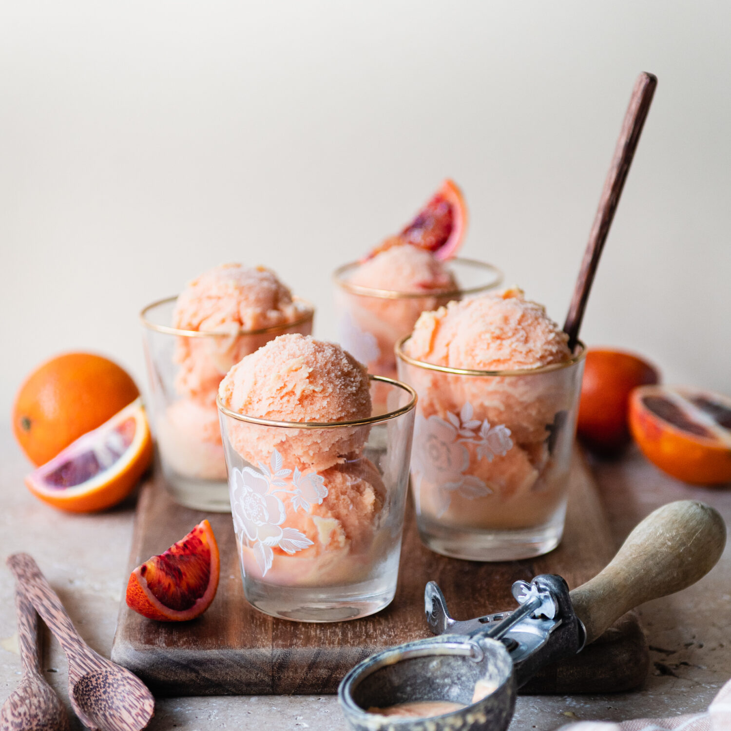 Blood Orange Sherbet