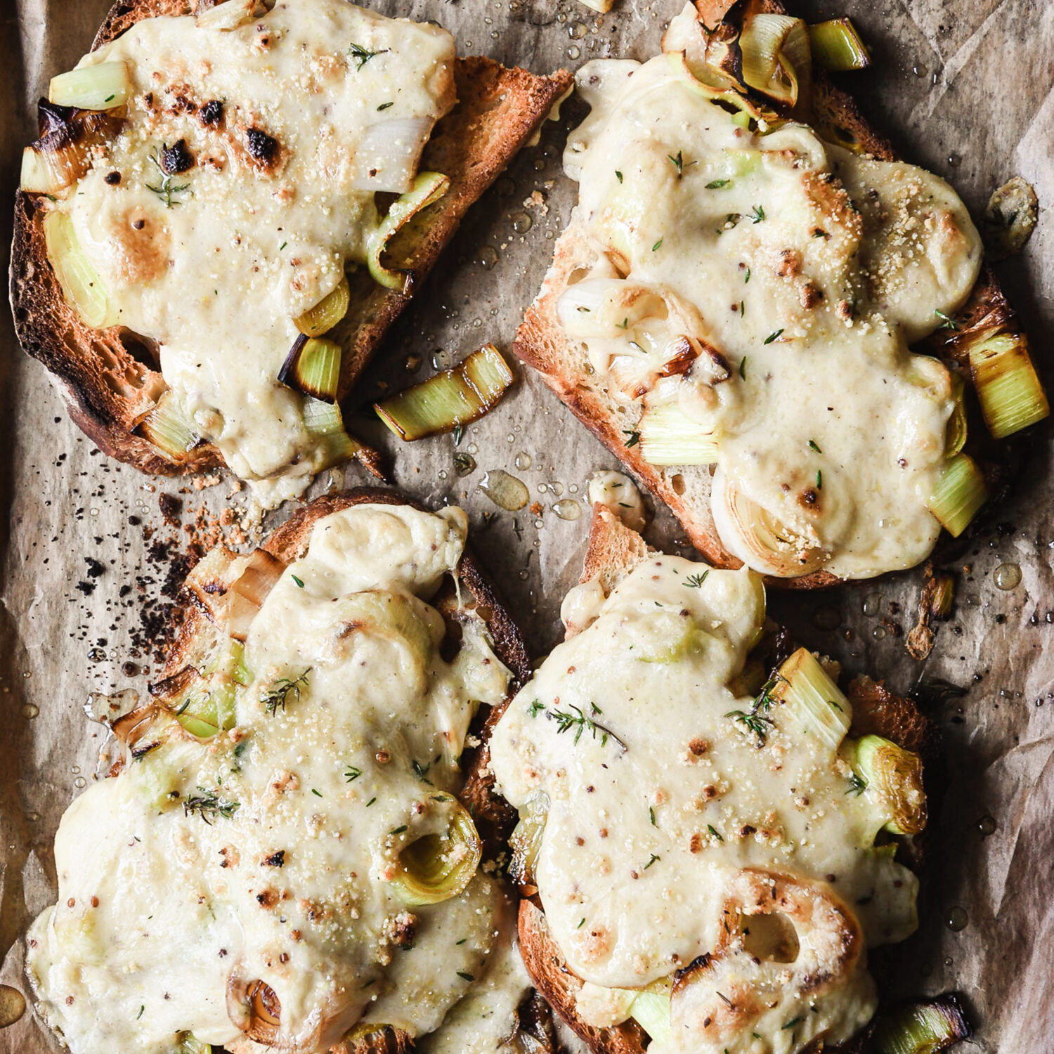 Leek Croque Monsieur