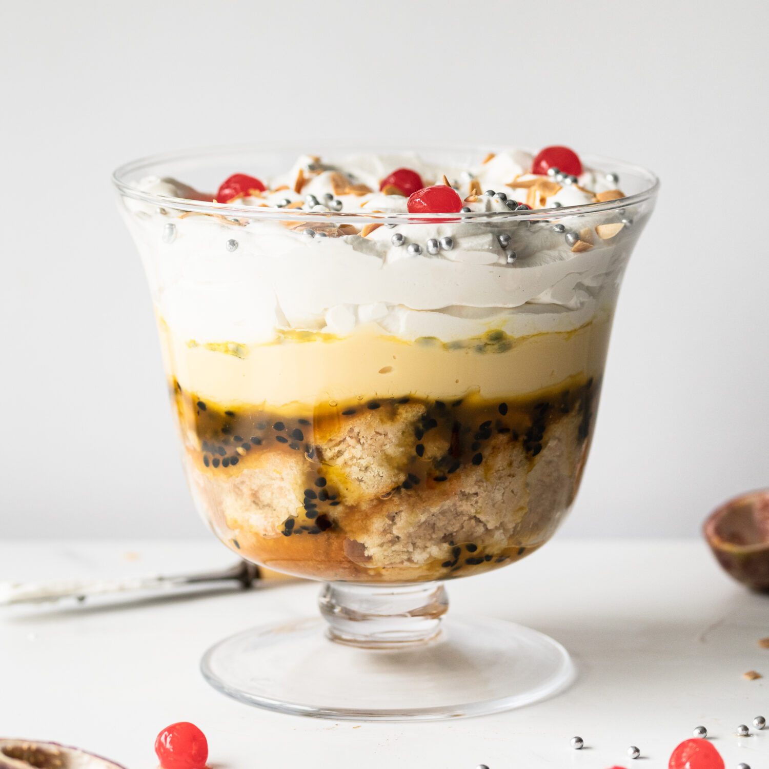 Passion Fruit Trifle