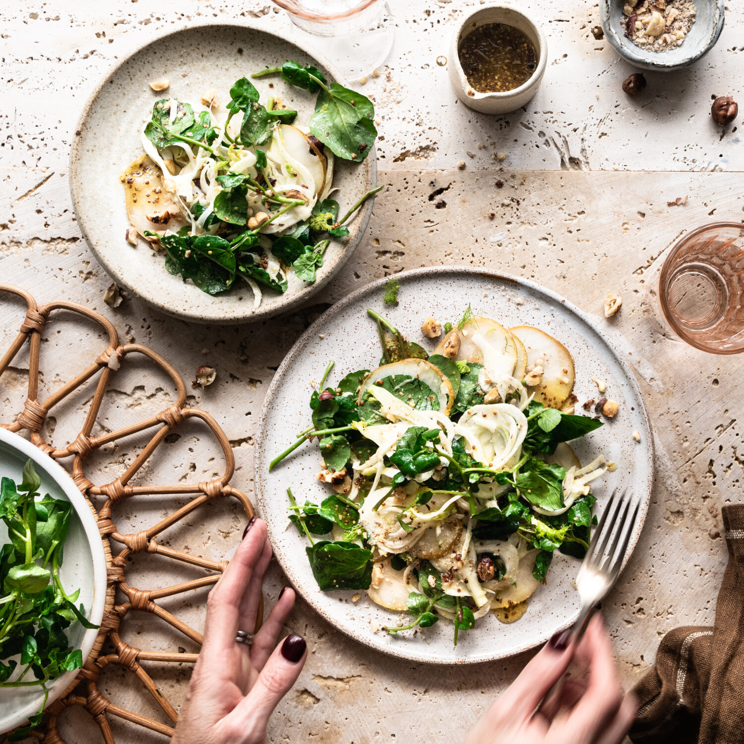 Pear, Fennel & Watercress Salad