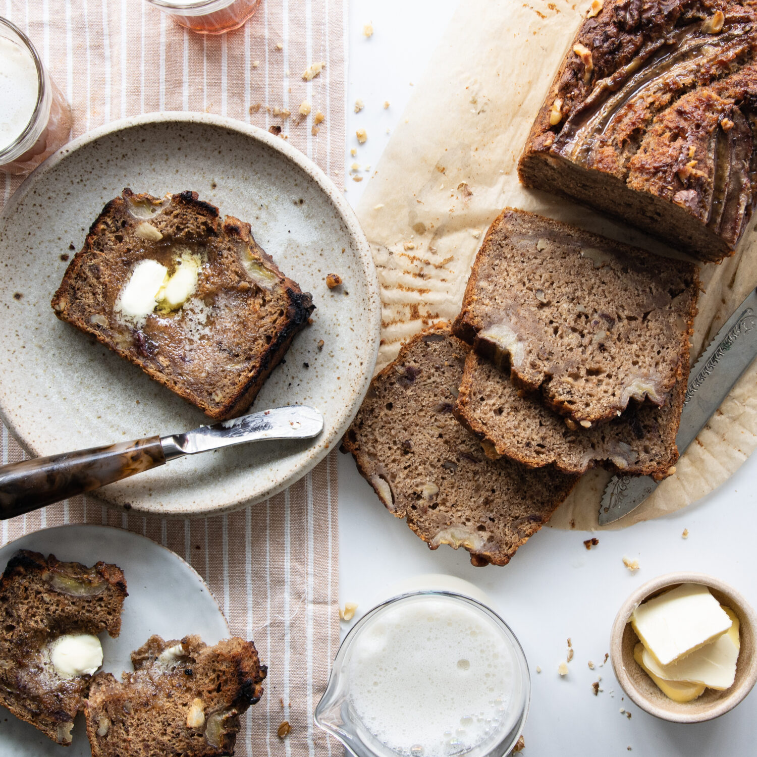 Walnut & Date Banana Loaf