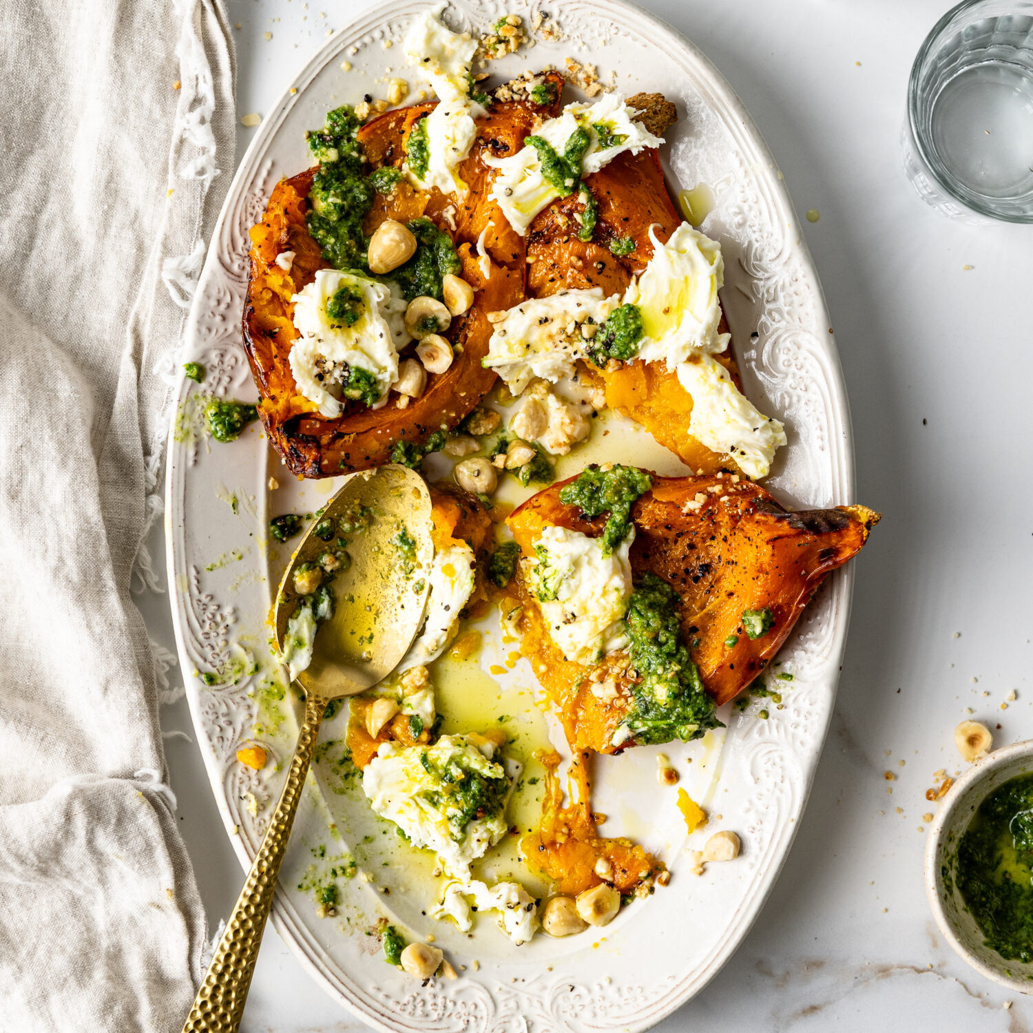 Warm Roasted Squash Salad