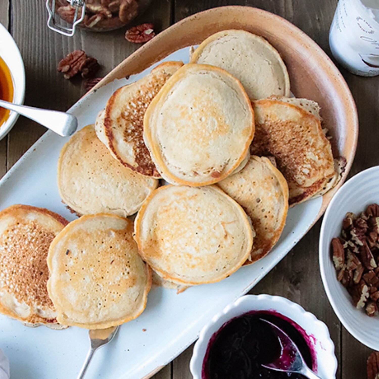 Ultimate American 'buttermilk' Pancakes