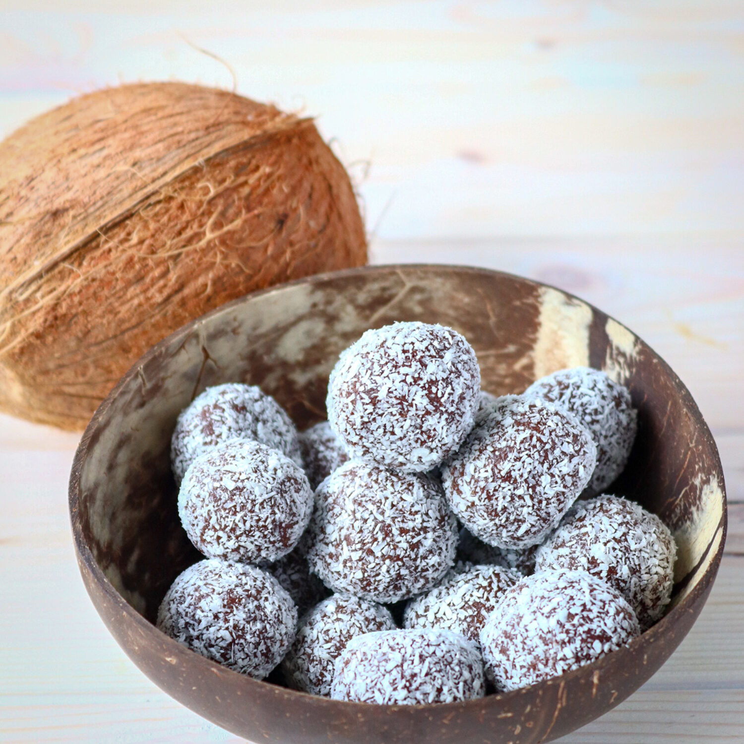 Raw Cashew and Cacao Bliss Balls