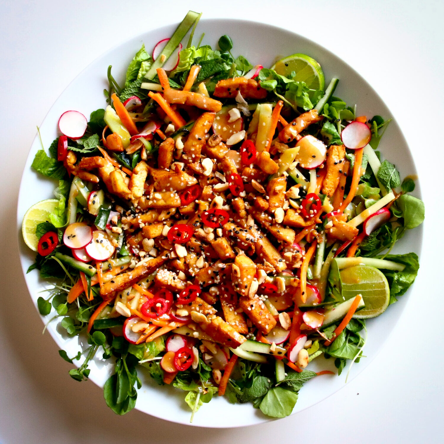 Bang Bang Tofu Salad