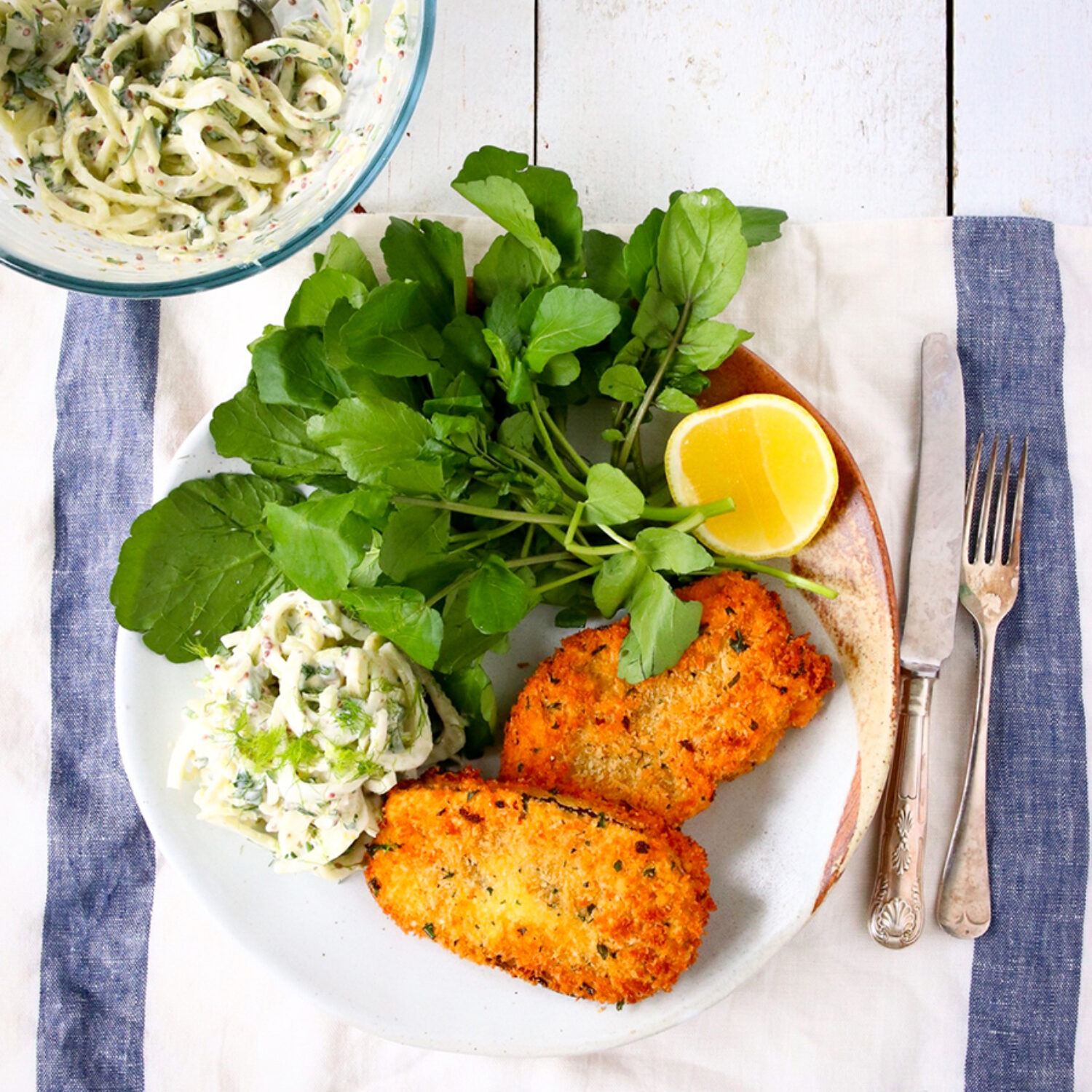 Aubergine Schnitzel