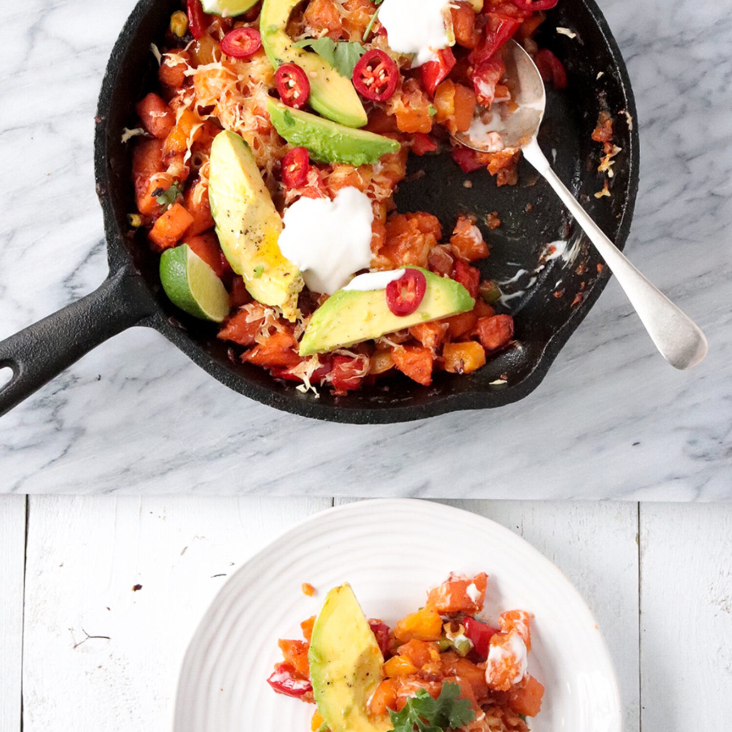 Mexican Sweet Potato Hash