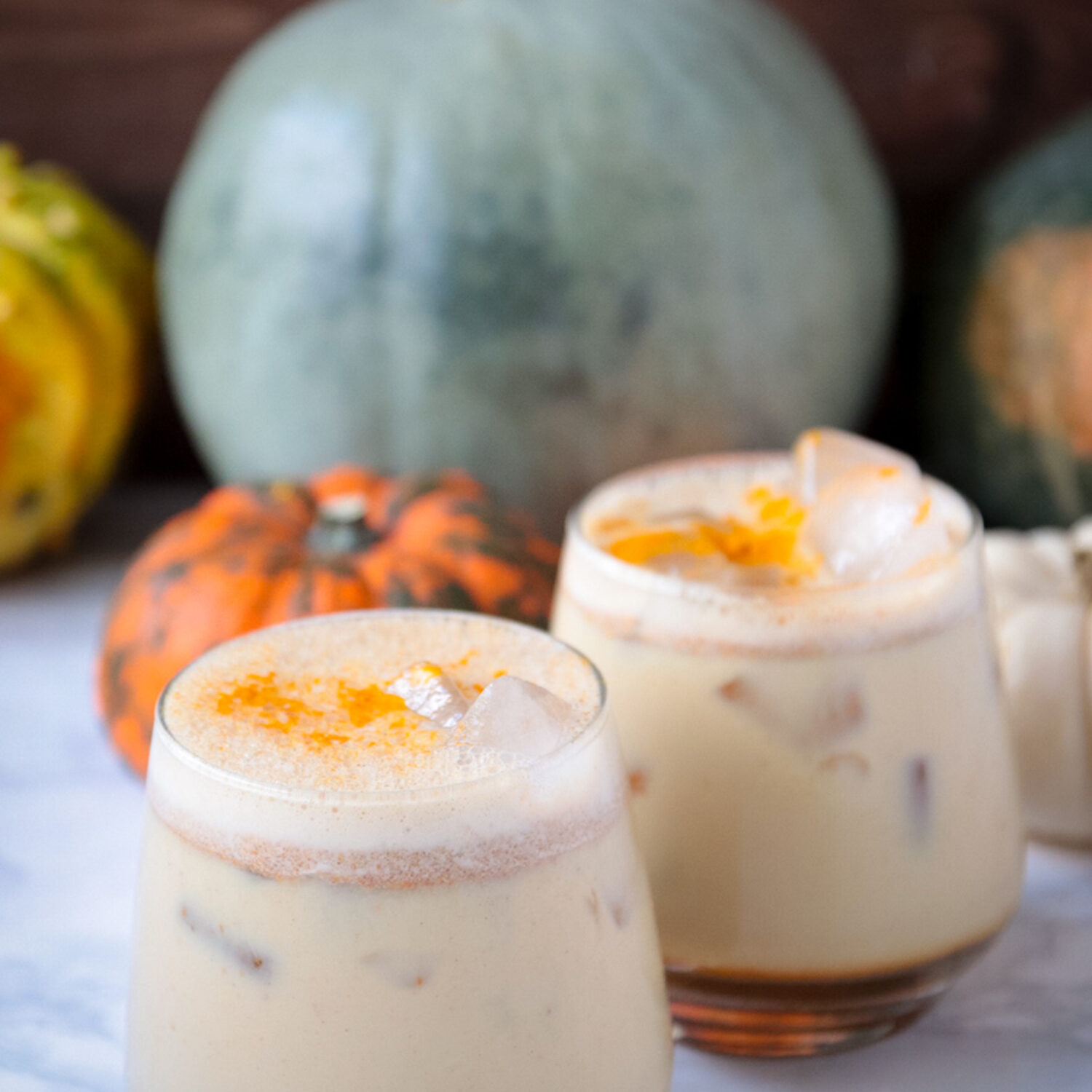 Turmeric and Pumpkin Spiced Latte