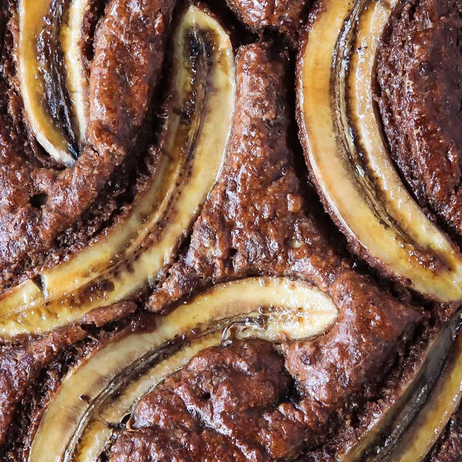 Sticky Spiced Banana Cake