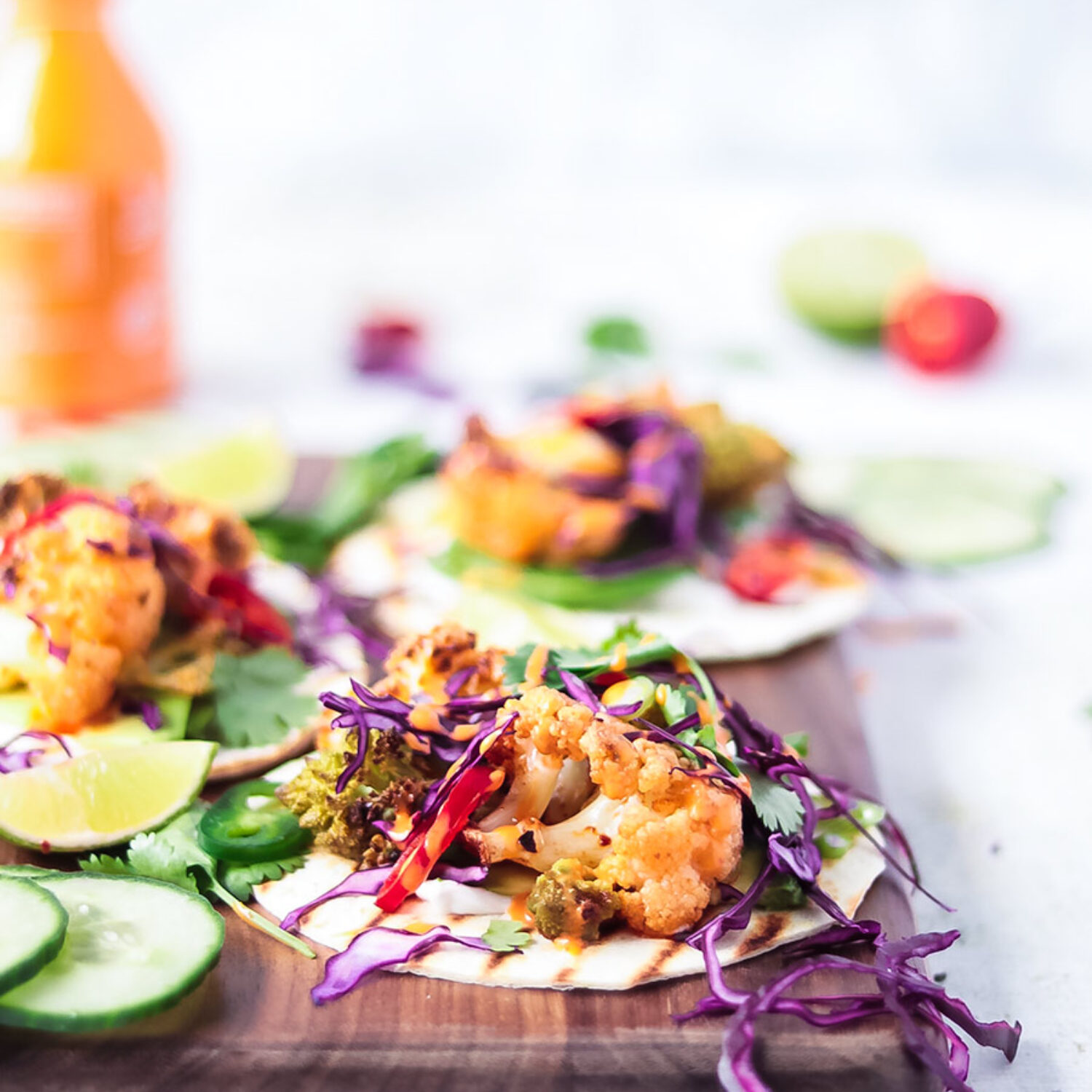 Mexican Roasted Cauliflower Tacos