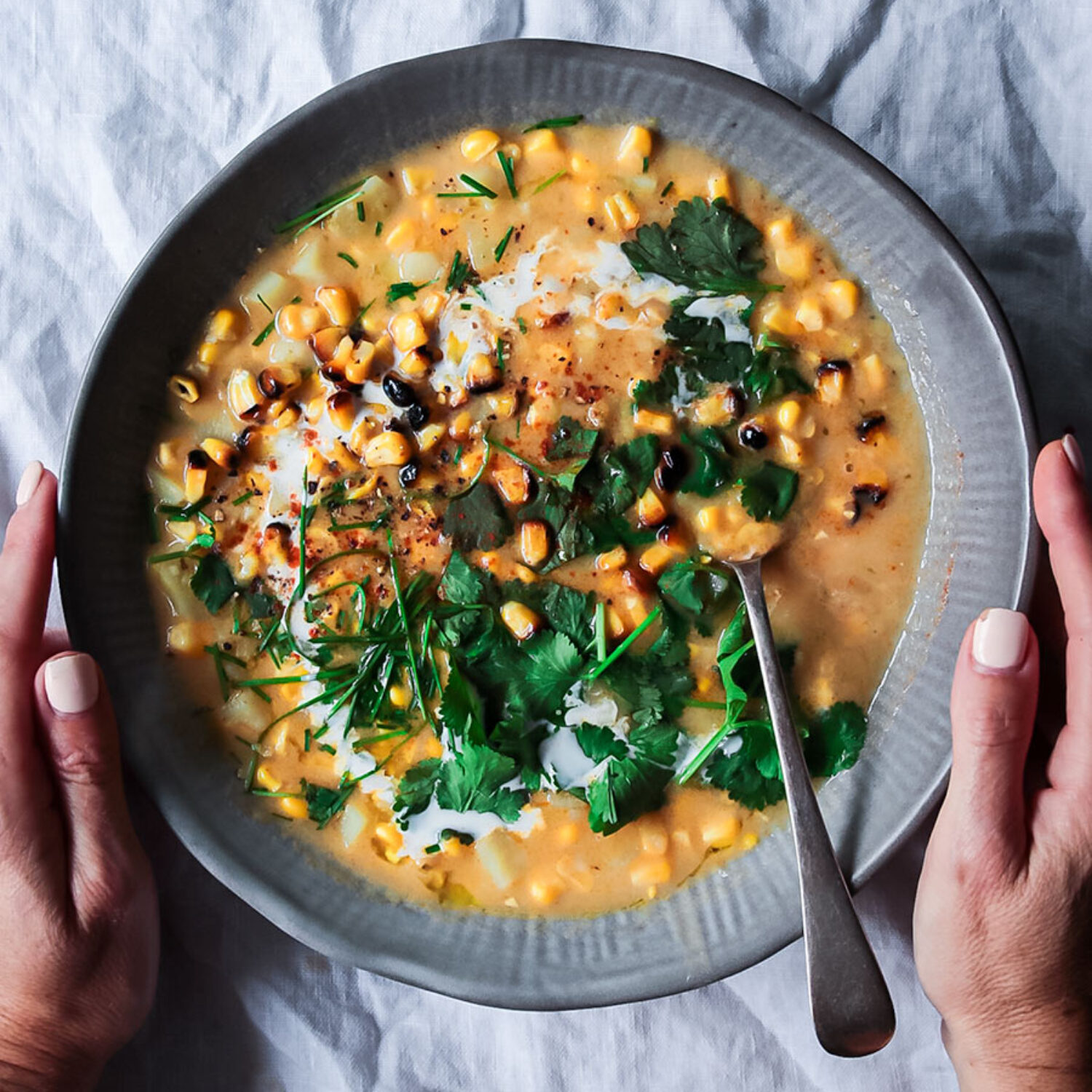 San Fran Style Sweetcorn Chowder