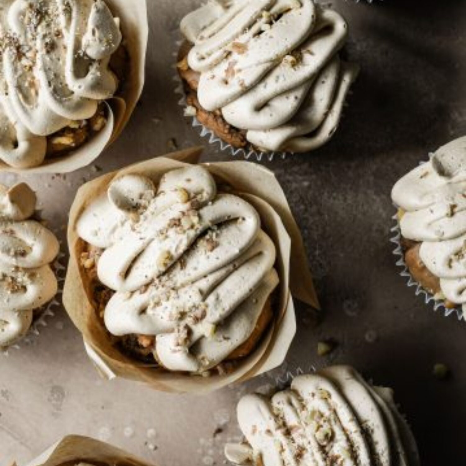 Coffee & walnut cake