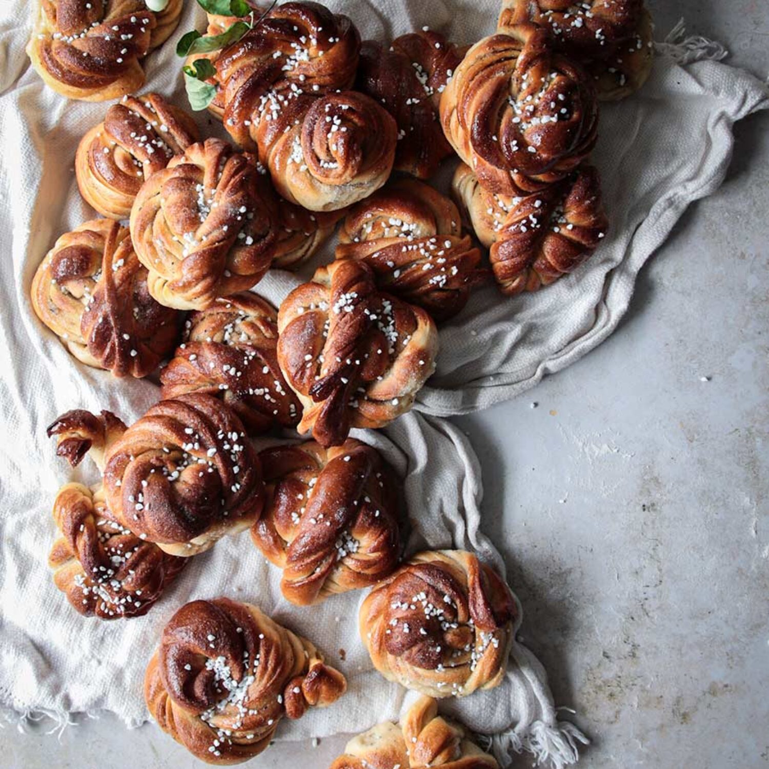 Swedish cardamom buns