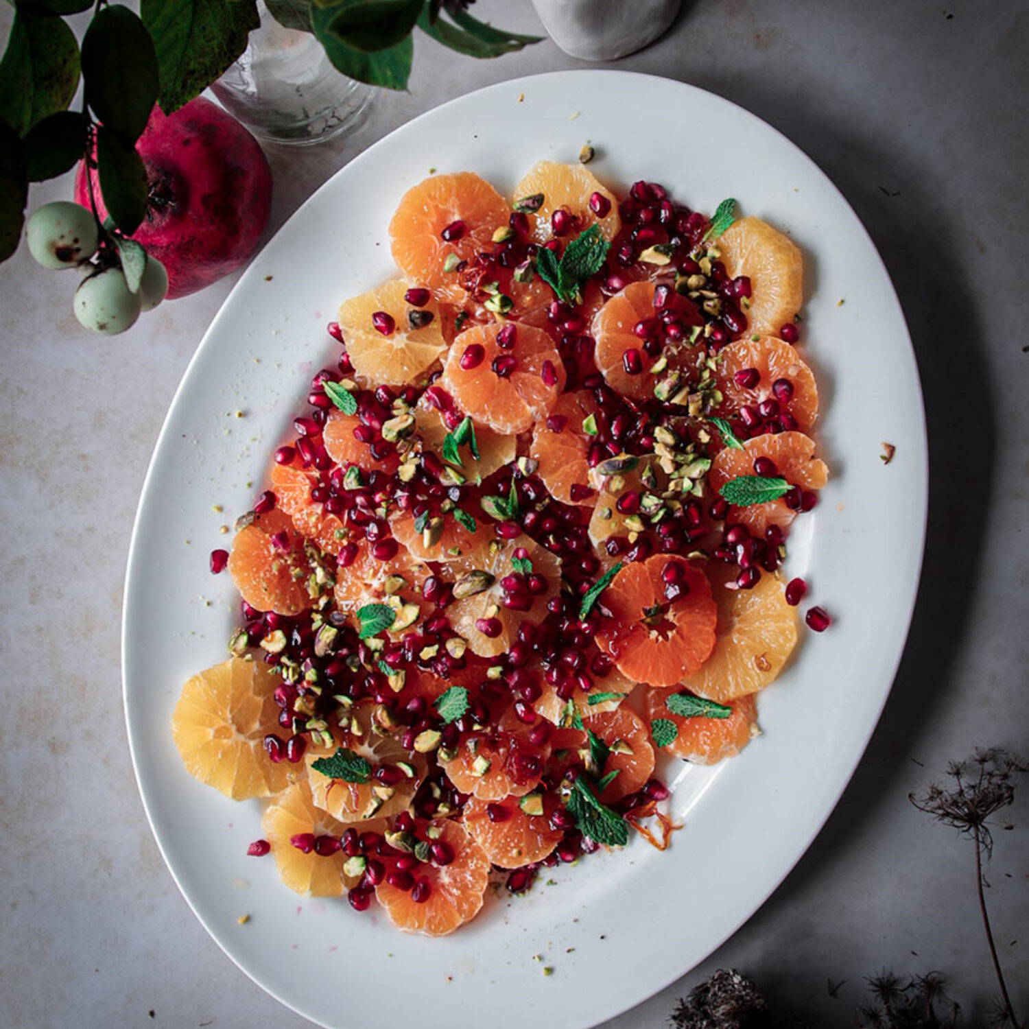 Festive fruit salad