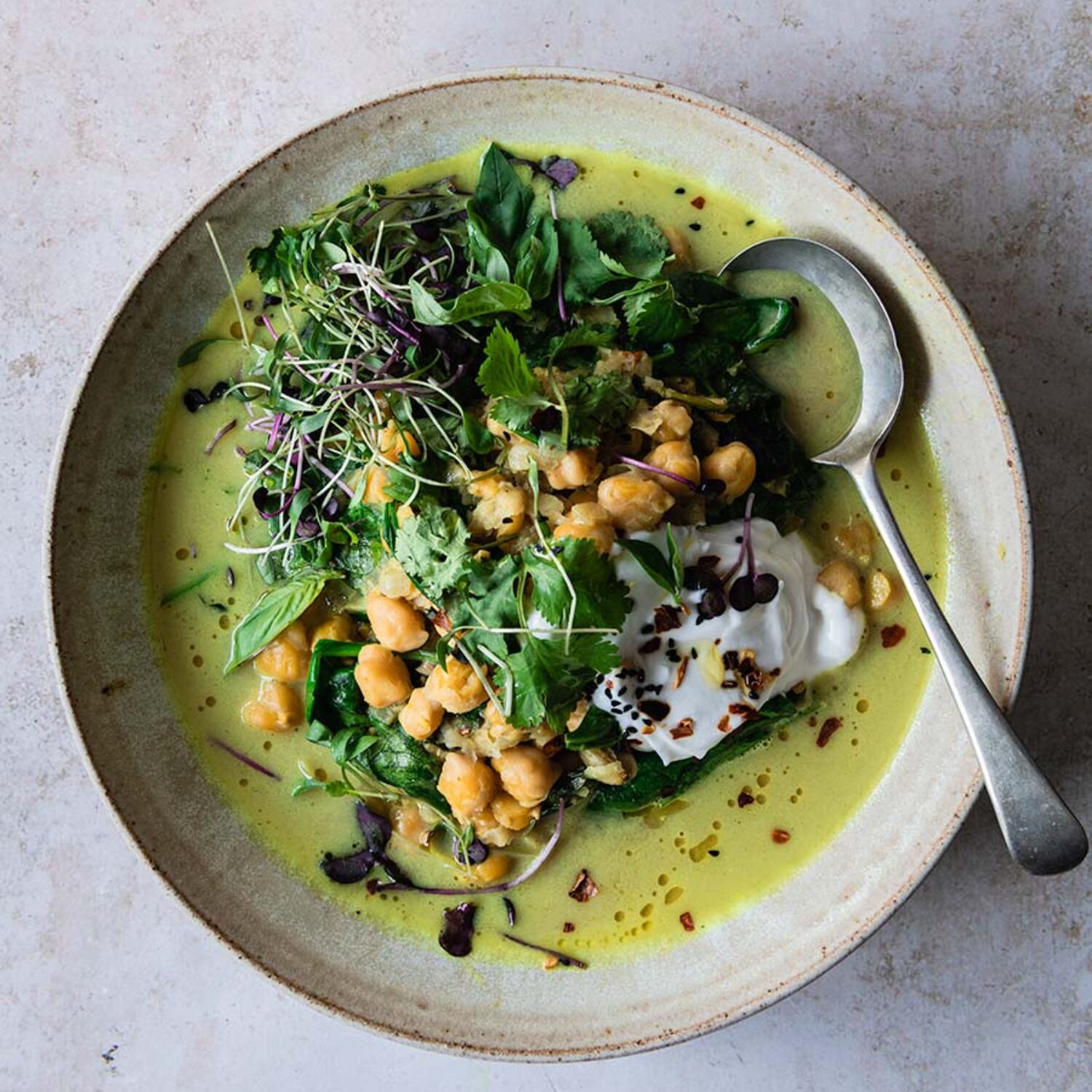 Spiced chickpea stew